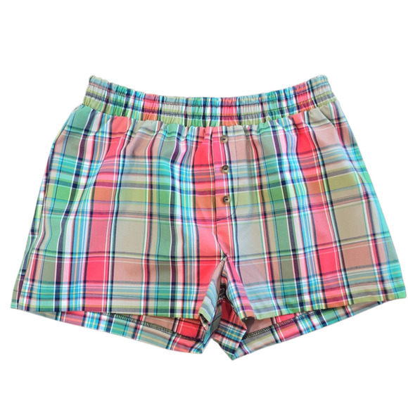NWT Urban Renewal Remnants Made LA Button Front Pattern Boxer Short Size Small - Picture 4 of 12